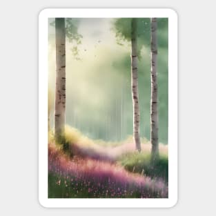 Pretty Forest Sticker